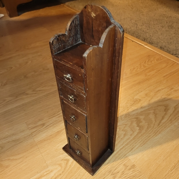 Vinage Wooden Apothecary - Picture 6 of 8